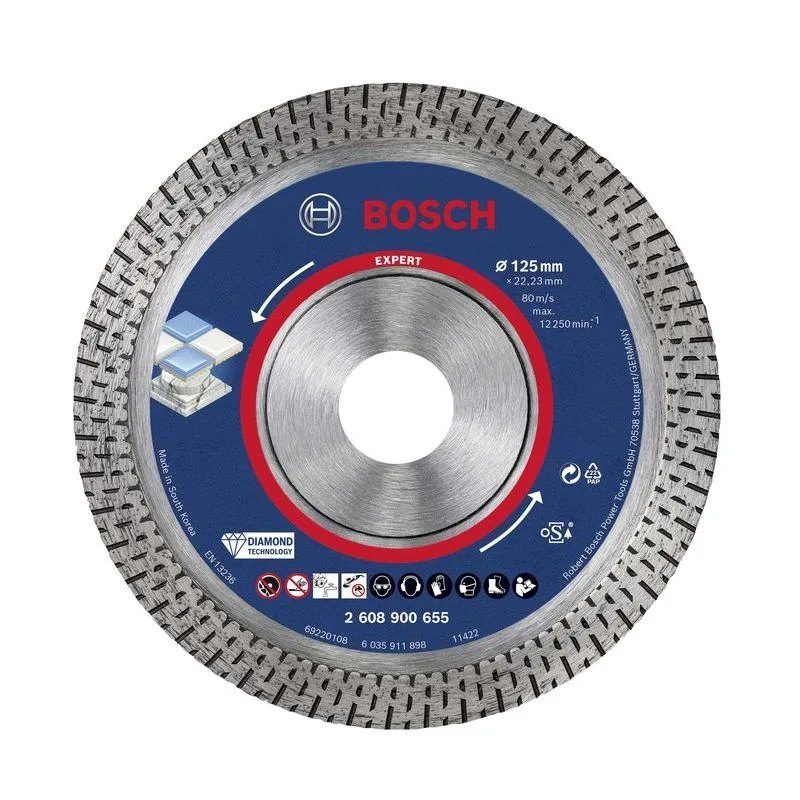 Bosch 2608900655 Διαμαντόδισκος για Σκληρά Κεραμικά 125mm