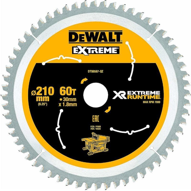 DT99567 ΔΙΣΚΟΣ ΚΟΠΗΣ Xtreme 210mmX30mm 60T CSB