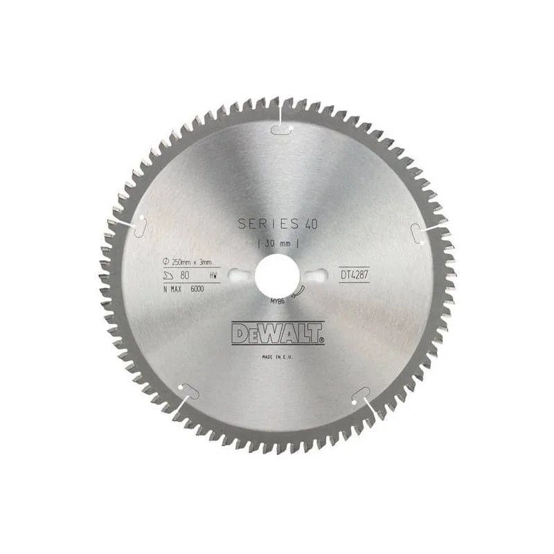 Dewalt DT4287-QZ Δίσκος Alu & Wood 250 X 30 X 80 Δ.S40