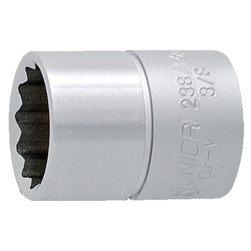 Unior 616905 Καρυδάκια 3/8" Δωδεκάγωνο Προφίλ 238/1 12P NO.7