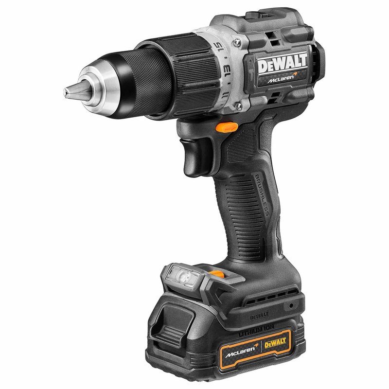 Alternative view of Dewalt DCD85ME2GT Κρουστικό Δραπανοκατσάβιδο Powerstack 18V 2x1.7Ah