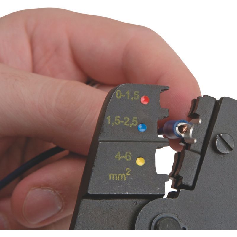 Alternative view of Unior 602327 Γκριπ Πένσα Ακροδεκτών κος Μόνωση 428/4 0.6-3mm