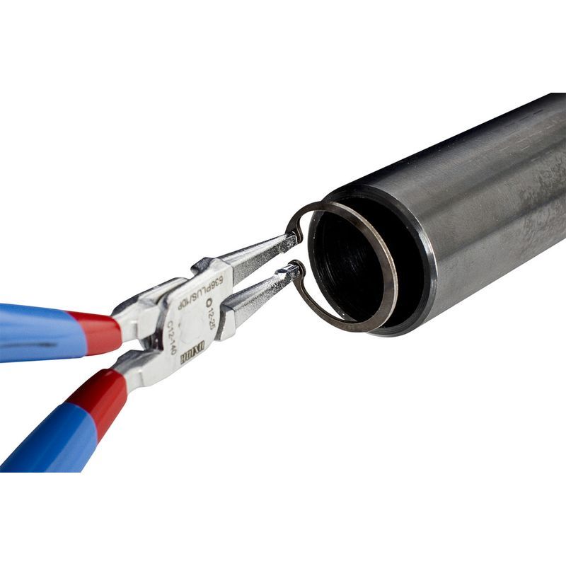 Alternative view of Unior 621206 Ασφαλειοτσίμπιδο Ίσιο 220 Μπλε-Νίκελ