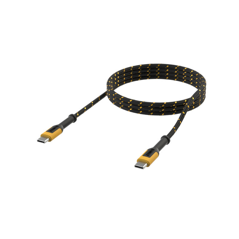 Dewalt 1311354DWG Ενισχυμένο Καλώδιο TYPE-C σε TYPE-C 1.8m