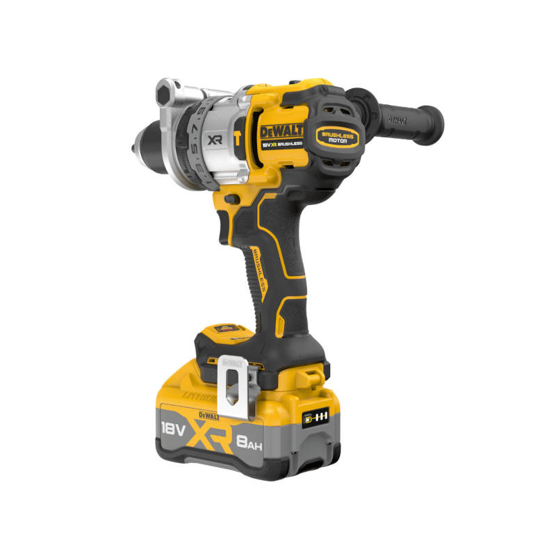 Alternative view of Dewalt DCD1007WW1T Κρουστικό Δραπανοκατσάβιδο Brushless 18V 1x8Ah