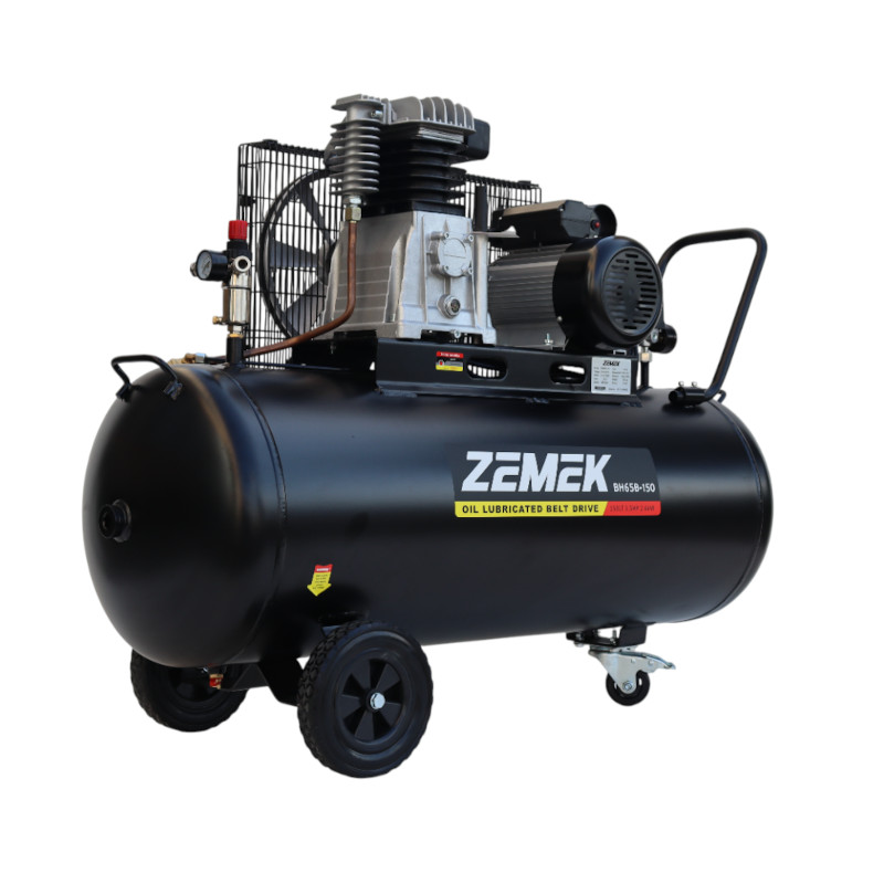 Alternative view of Zemek BH65B-150 Αεροσυμπιεστής Λαδιού με Ιμάντα 3.5HP 150Lt 8Bar