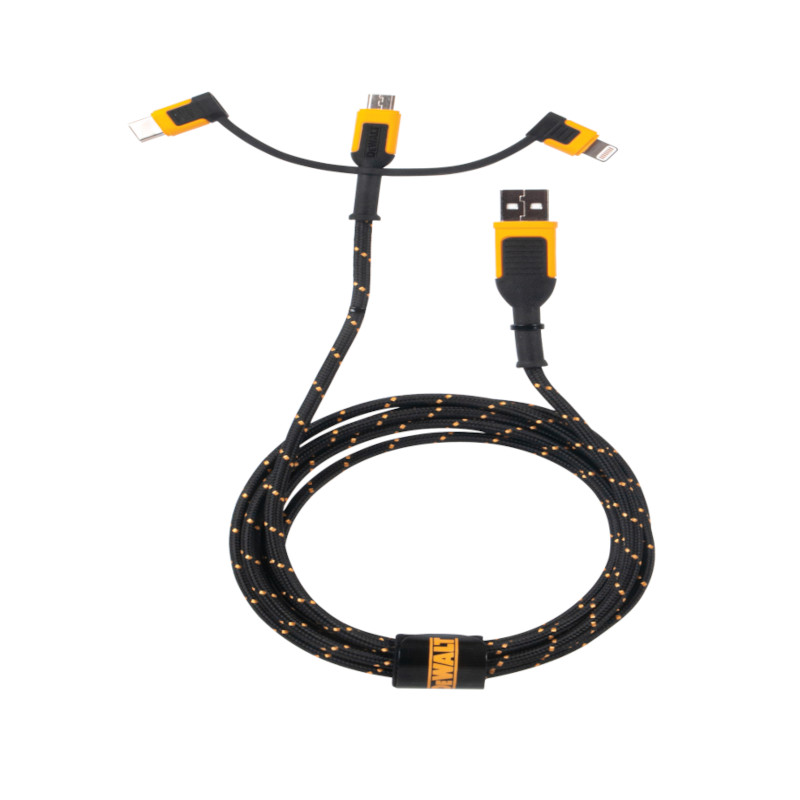 Dewalt 1311356DWG Ενισχυμένο Καλώδιο Combo 3 σε 1 1.8m