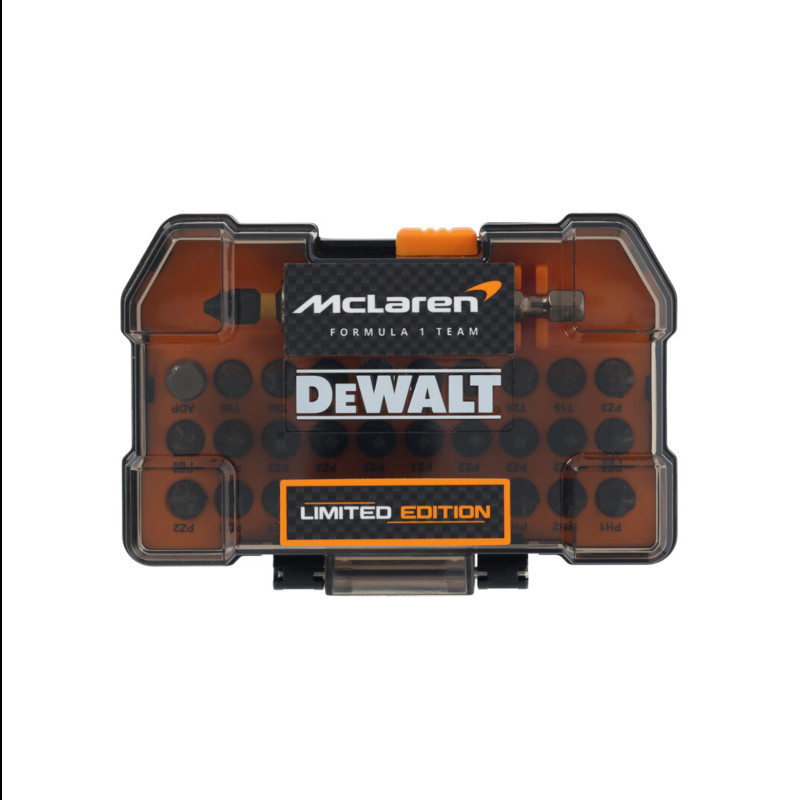 Dewalt DT70901T McLaren Σετ Μύτες με Μαγνητικό Αντάπτορα 32ΤΜΧ
