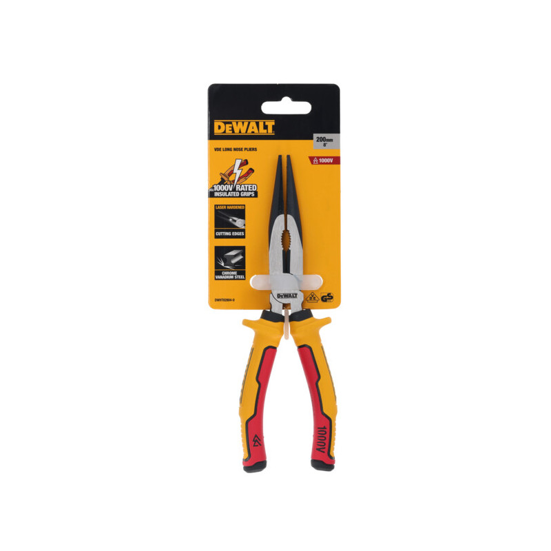 Dewalt DWHT82804-0 Μυτοτσίμπιδο Ίσιο VDE 200mm