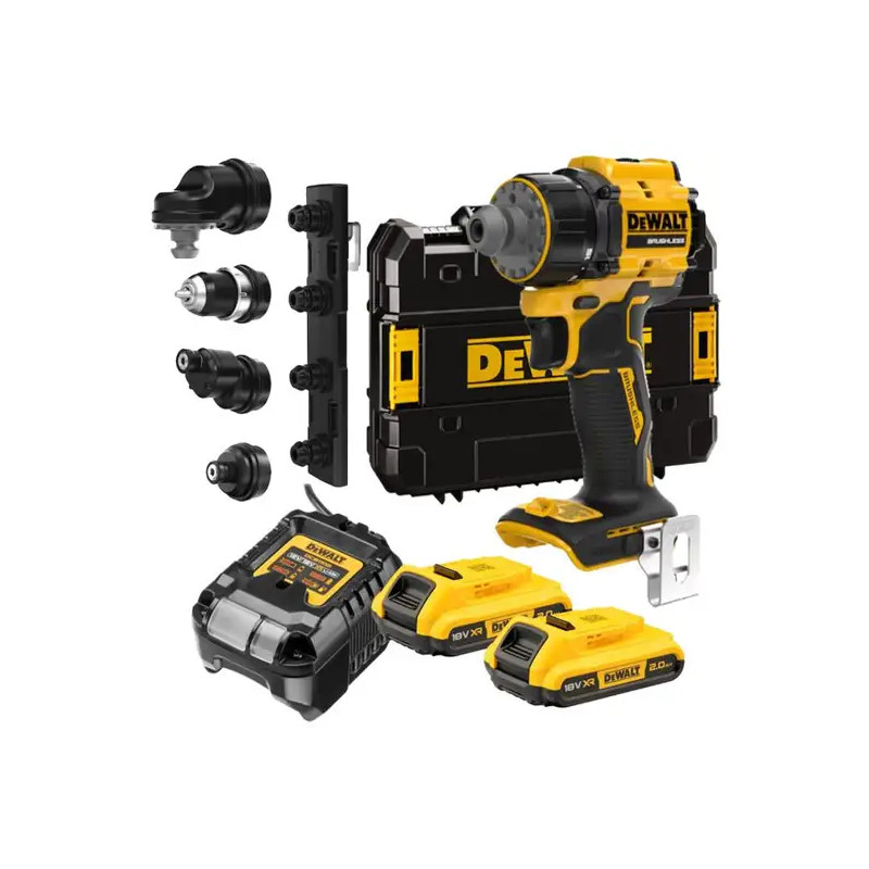Dewalt DCD803D2T Κρουστικό Δραπανοκατσάβιδο Μπαταρίας 2x2.0 Ah Li-Ion