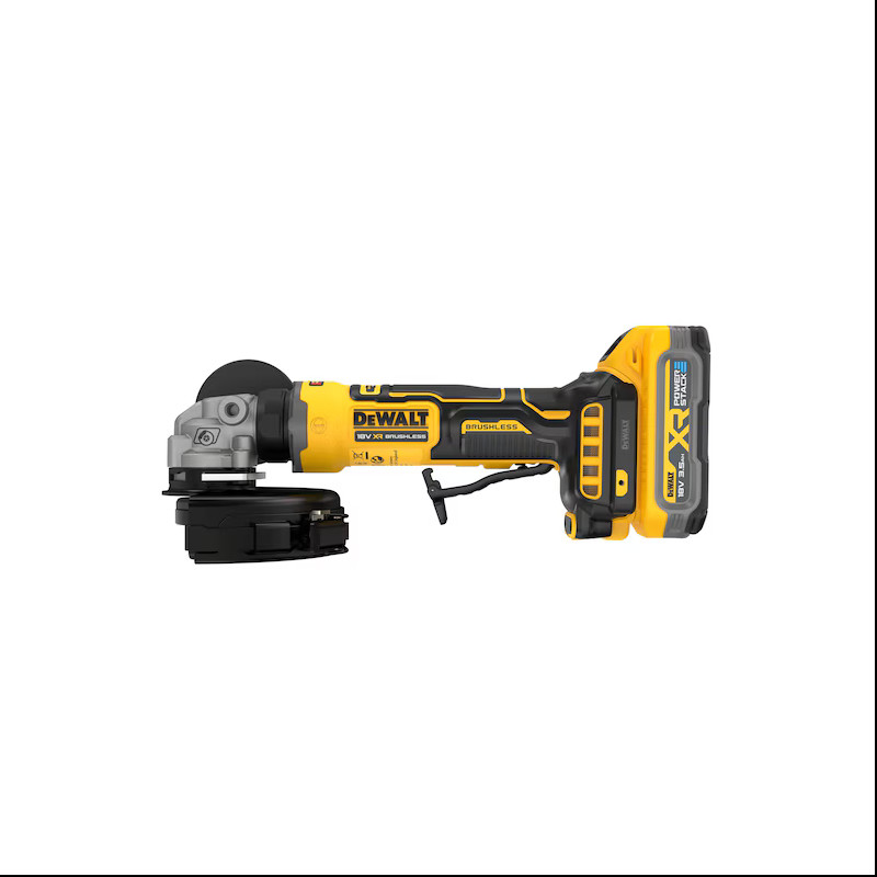 Alternative view of Dewalt DCG404S2T Γωνιακός Τρόχος 125mm 18V 2x3.5Ah