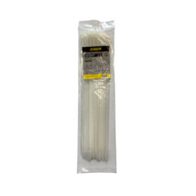 Zemek ZK-S-450-18-N Δεματικά Καλωδίων 4.8x450mm Λευκά 100ΤΜΧ