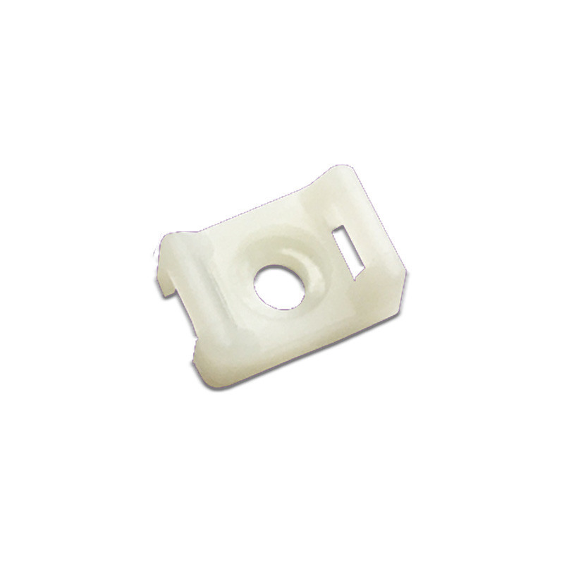 Alternative view of Zemek ZK-SC-M4-N Βάσεις Δεματικών με Βίδα 21.3x15.3x10.4 mm Λευκές 100ΤΜΧ