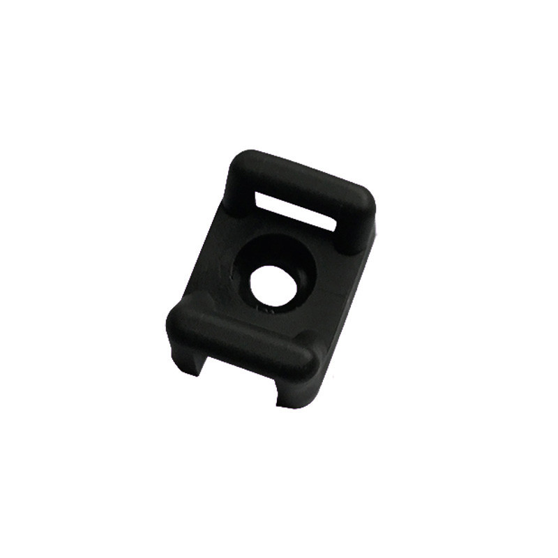 Alternative view of Zemek ZK-SC-M4-Β Βάσεις Δεματικών με Βίδα 21.3x15.3x10.4 mm Μαύρες 100ΤΜΧ