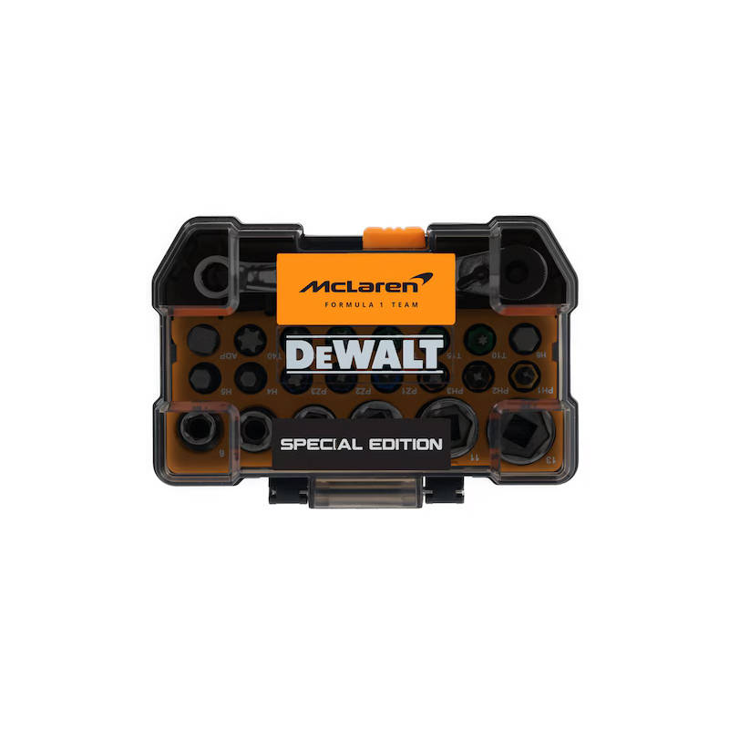 Dewalt DT70906 McLaren Σετ Καρυδάκια & Μύτες 24ΤΜΧ