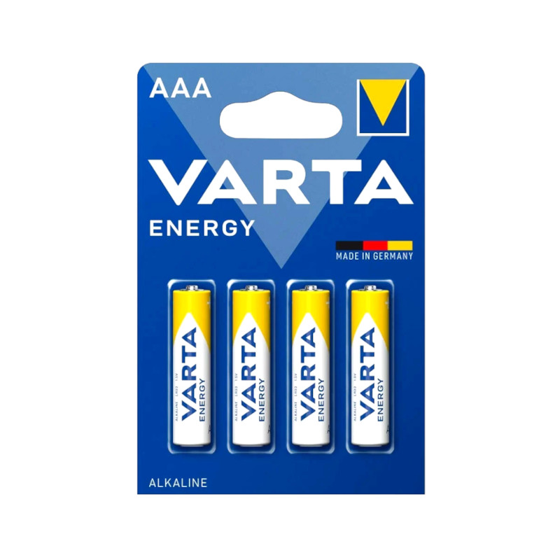 Varta 120320 Αλκαλικές Μπαταρίες AAA 1.5V (4τεμ./Bister)