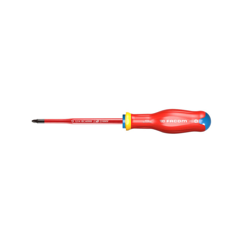 Facom ATD2X125TVE Σταυρόκατσάβιδο Ηλεκτρολόγου 1000V PZ2 x 125mm