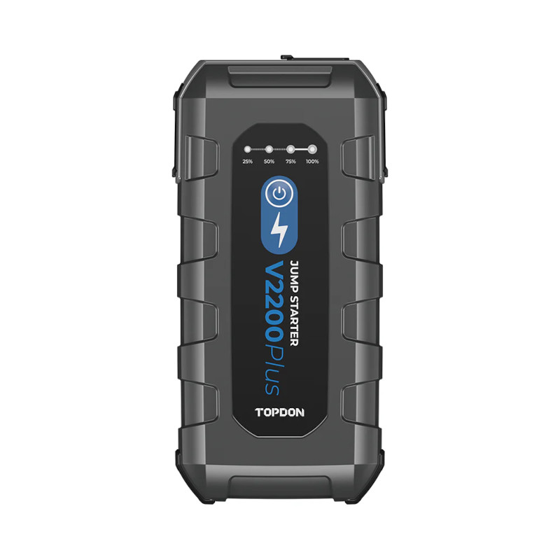 Topdon V2200PLUS Φορητός Εκκινητής & Τεστ Μπαταρίας 2200Α 16000mah