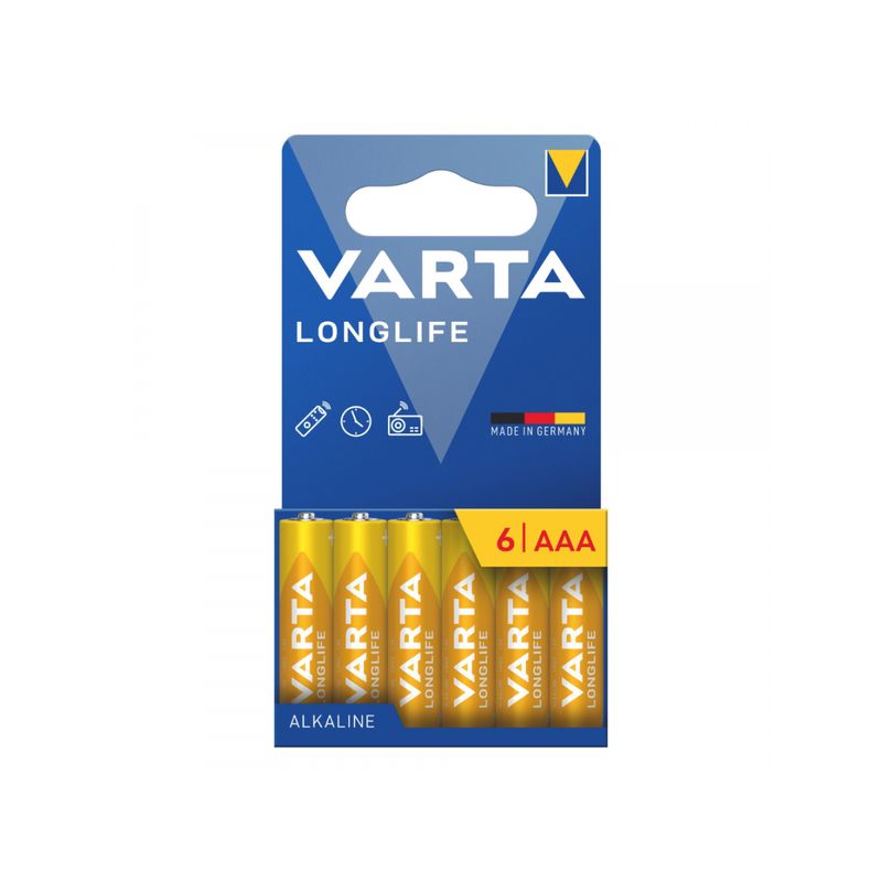 Varta 120340 Μπαταρίες Longlife AAA (6 τεμ./blister)