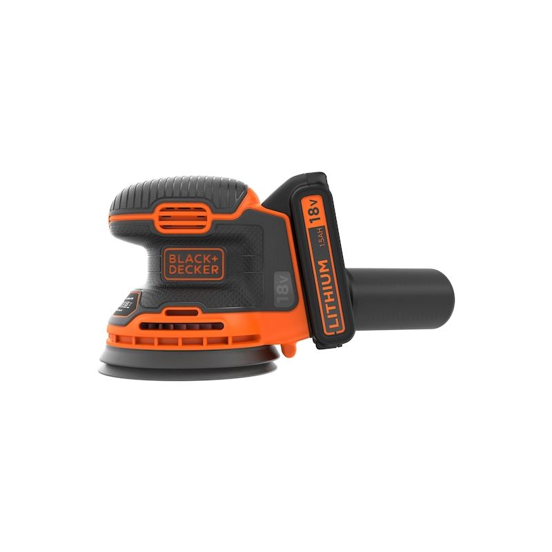 Black & Decker BDCROS18 Τριβείο Επαν/μενο Έκκεντρο  18V Lion 1.5Ah