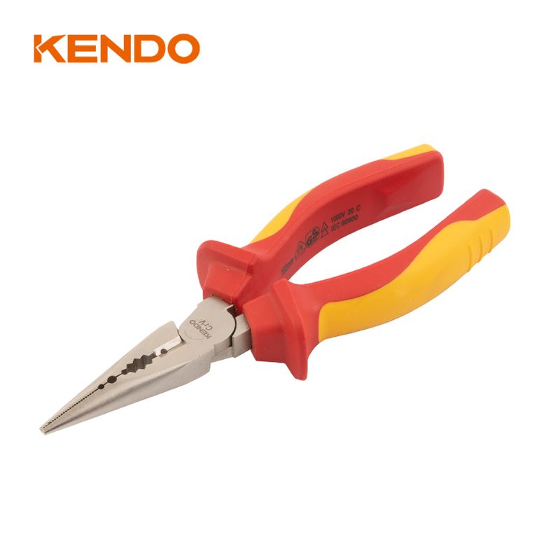 Kendo 11031 Μυτοτσίμπιδο Ίσιο Ηλεκτρολόγου 1000V VDE 160mm / 6"