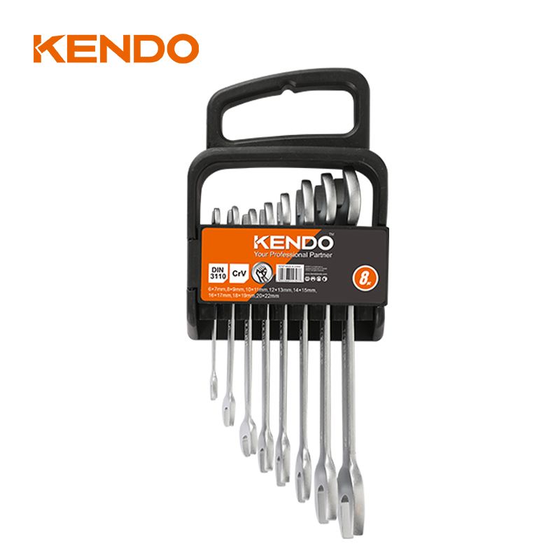 Alternative view of Kendo 15747 Σετ Γερμανικών Κλειδιών 8TMX