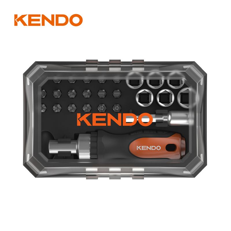 Alternative view of Kendo 20503 Σετ Κατσαβίδι Καστάνιας & Μύτες 26TMX