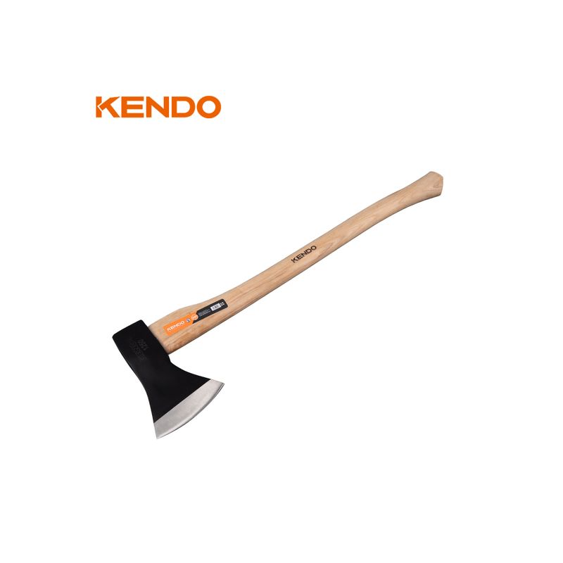 Kendo 25452 Τσεκούρι με Ξύλινη Λαβή 600gr