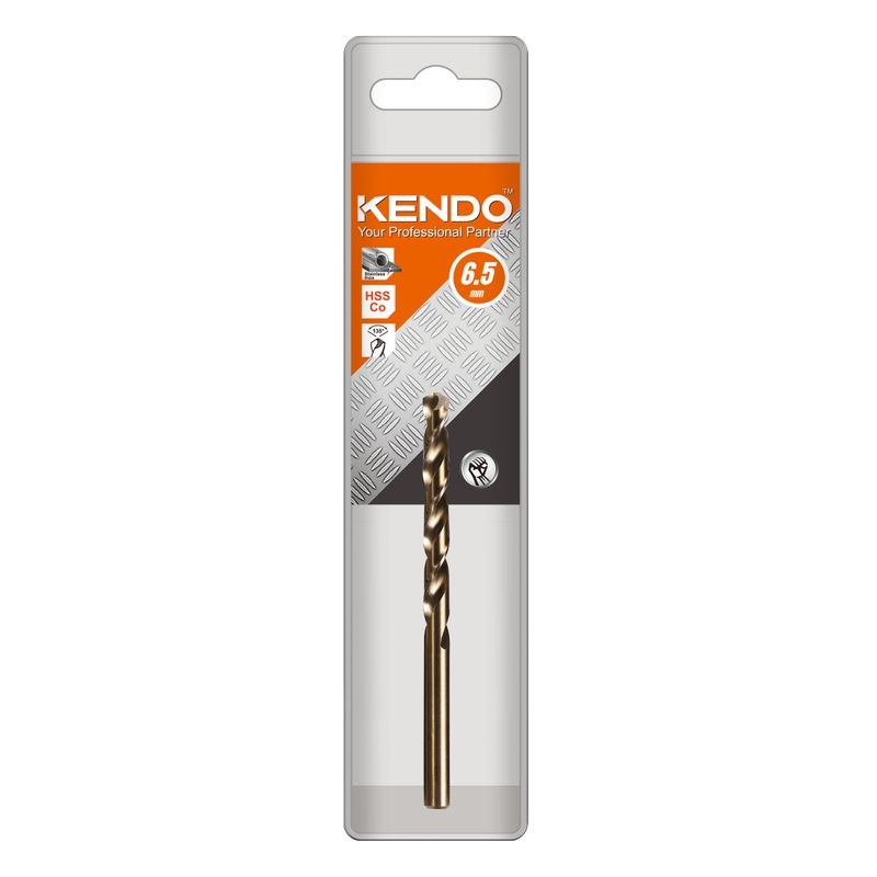 Alternative view of Kendo 10306504 Τρυπάνι Κοβαλτίου HSS-CO 6,5x101mm