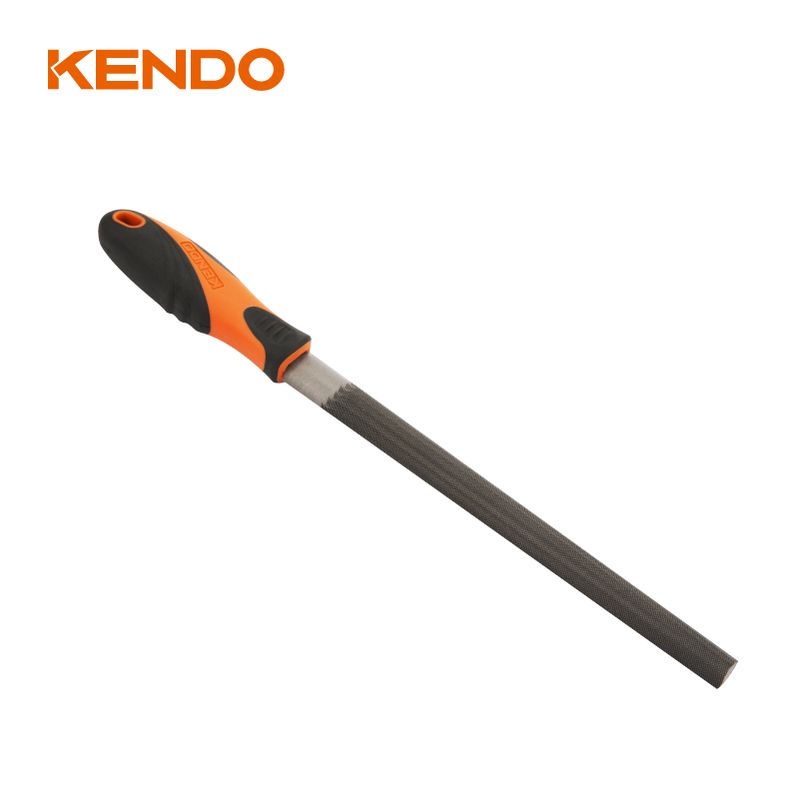 Alternative view of Kendo 30115 Λίμα Ατσάλινη Μισή Στρογγυλή 250mm / 10"