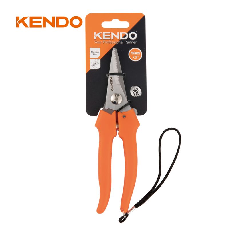 Kendo 30752 Ψαλίδι Πολλαπλών Χρήσεων 190mm