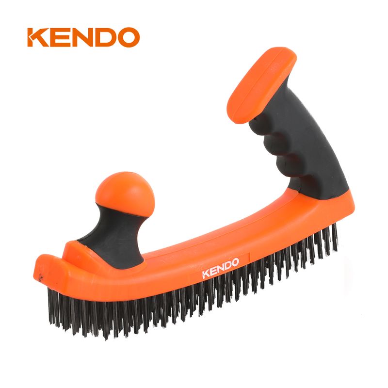 Kendo 31401 Συρματόβουρτσα Easy Grip 25x14.5x3.3cm
