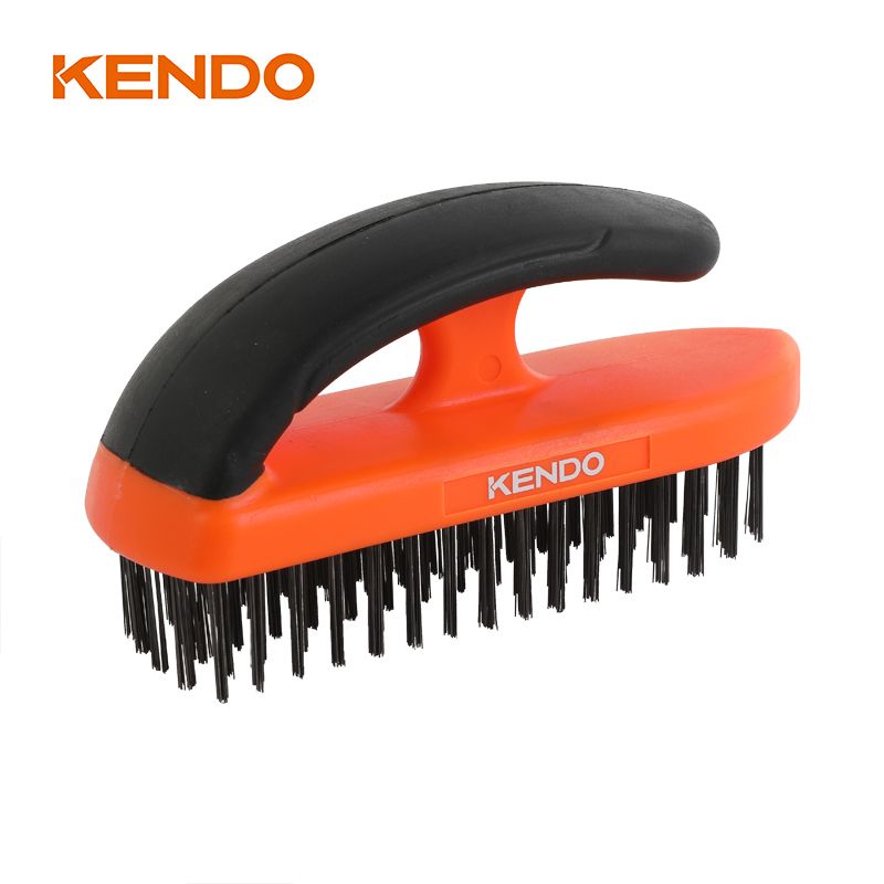 Kendo 31402 Συρμάτινη Βούρτσα Χειρός 16x7,5x5,2cm