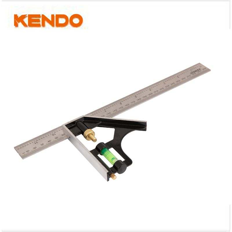 Kendo 35314 Γωνία Κλινόμενη με Αλφάδι 300mm / 12"