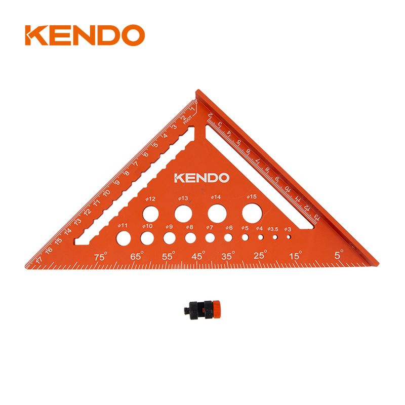 Alternative view of Kendo 35707 Γωνία Μαραγκών Τρίγωνο 7" / 180mm