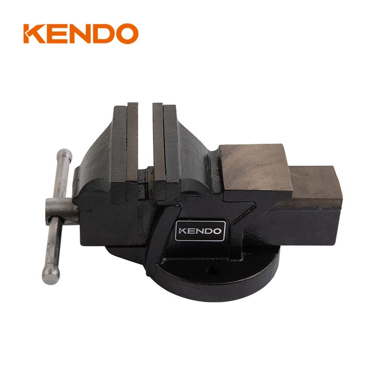 Alternative view of Kendo 40318 Μέγγενη Πάγκου Σταθερή με Αμόνι 150mm