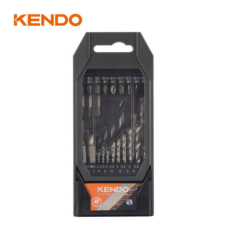 Kendo 32404036 Σετ Μυτών & Τρυπανιών 40ΤΜΧ