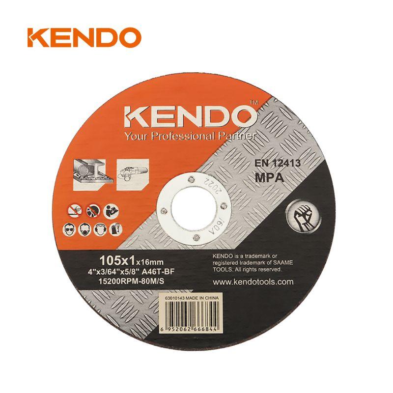 Kendo 63012143 Δίσκος Κοπής Μετάλλου Inox Ø125x1x22,23mm