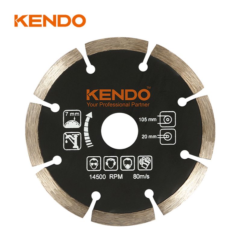 Kendo 61112112 Διαμαντόδισκος Κοπής Πλακιδίων Φ125 x 22,23/20/16mm