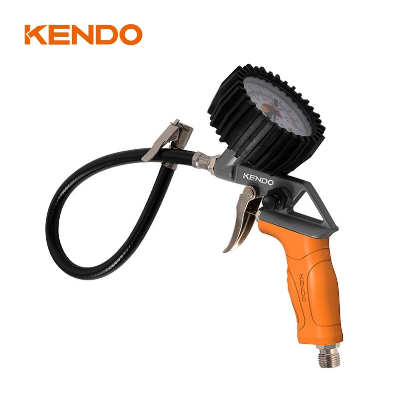 Kendo 75001 Αερόμετρο με Πιστόλι Αέρα Ελαστικών