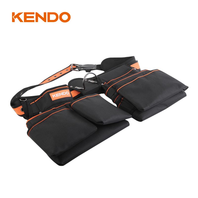 Kendo 90156 Ζώνη Εργαλείων Υφασμάτινη με Θήκες L640xW340mm