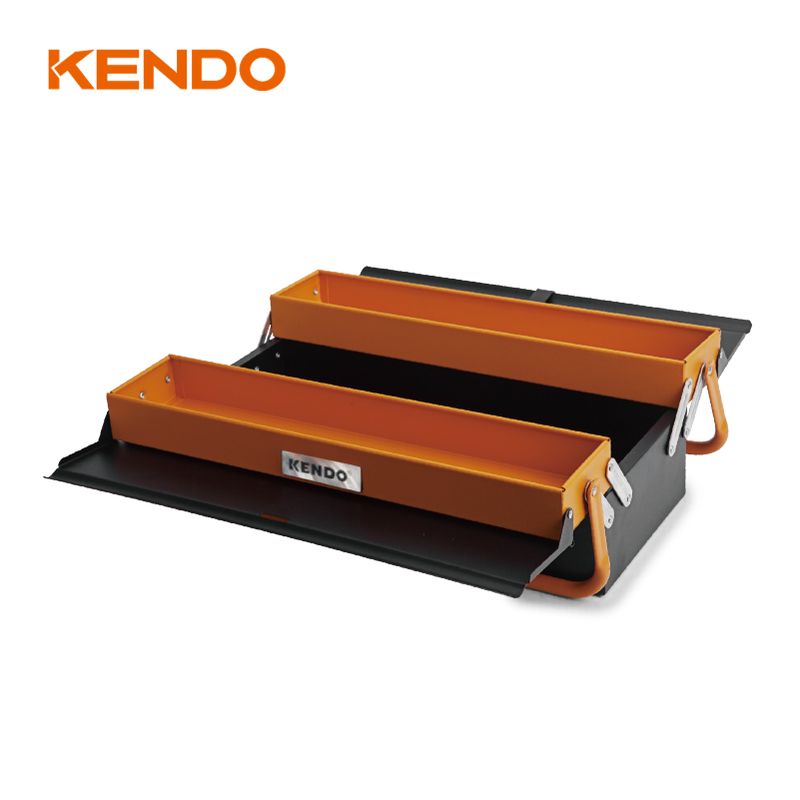 Kendo 90200 Εργαλειοθήκη Χειρός Μεταλλική 3 Θέσεων L460xW200xH160mm