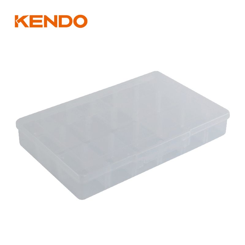Kendo 90225 Ταμπακιέρα Εργαλείων Διαφανή 18 Θέσεων 31cm / 12-1/7"