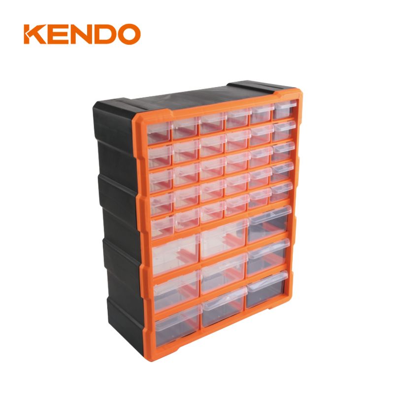 Kendo 90248 Συρταριέρα Εργαλείων Πλαστική 39 Θέσεων L475xW380xH160mm