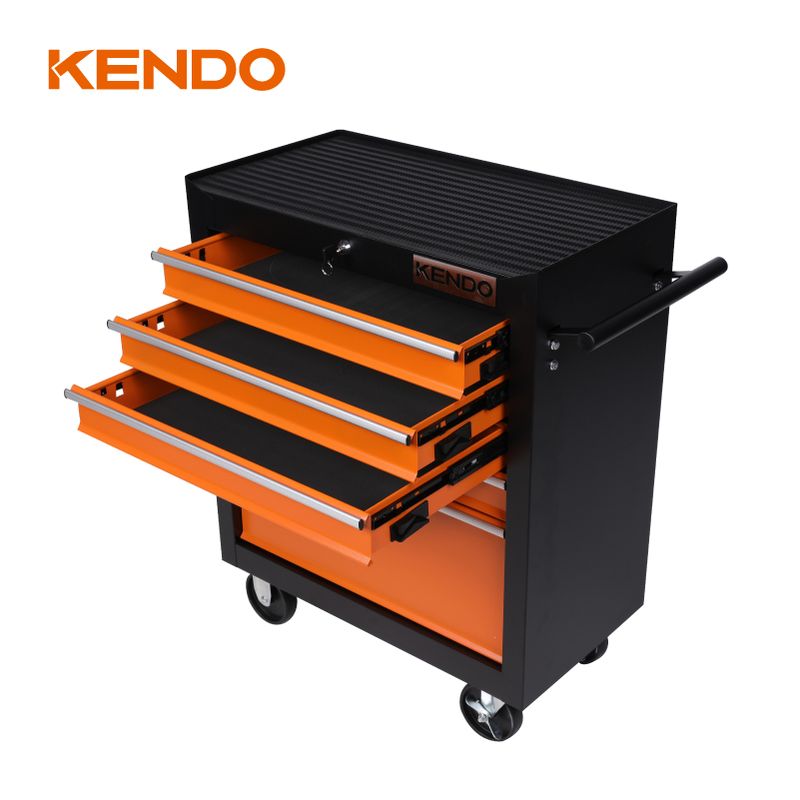 Kendo 90337 Εργαλειοφόρος Τροχήλατος με 5 Συρτάρια L620xW330xH770mm
