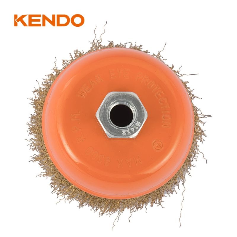 Kendo 76000429 Βούρτσα Τροχού Συρμάτινη O100mm, M14x2mm
