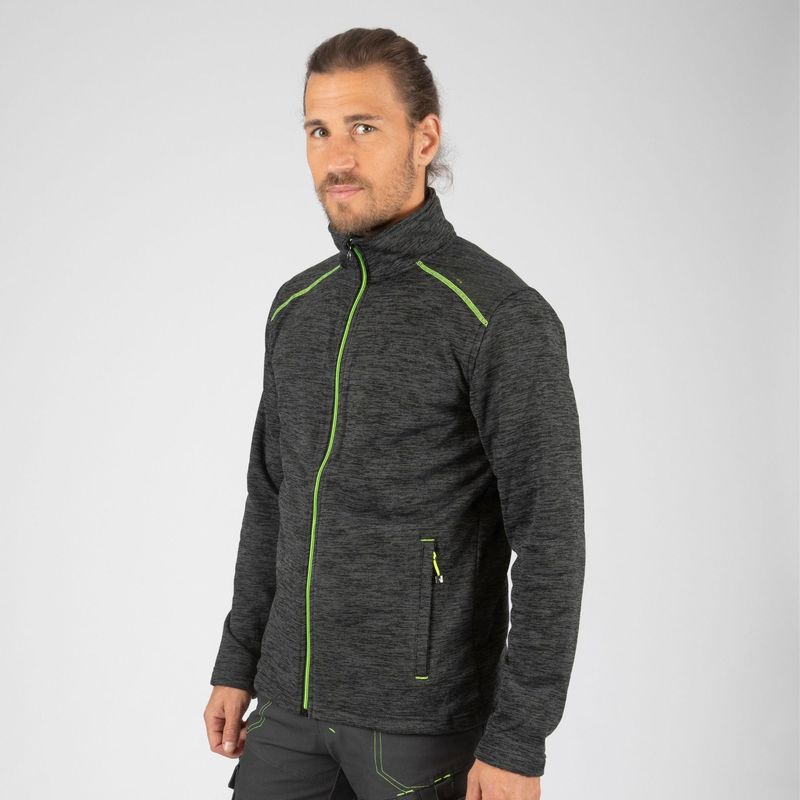 Nine Worths 1505-XL Lenny Ζακέτα Εργασίας Γκρι Ανθρακί NoXL