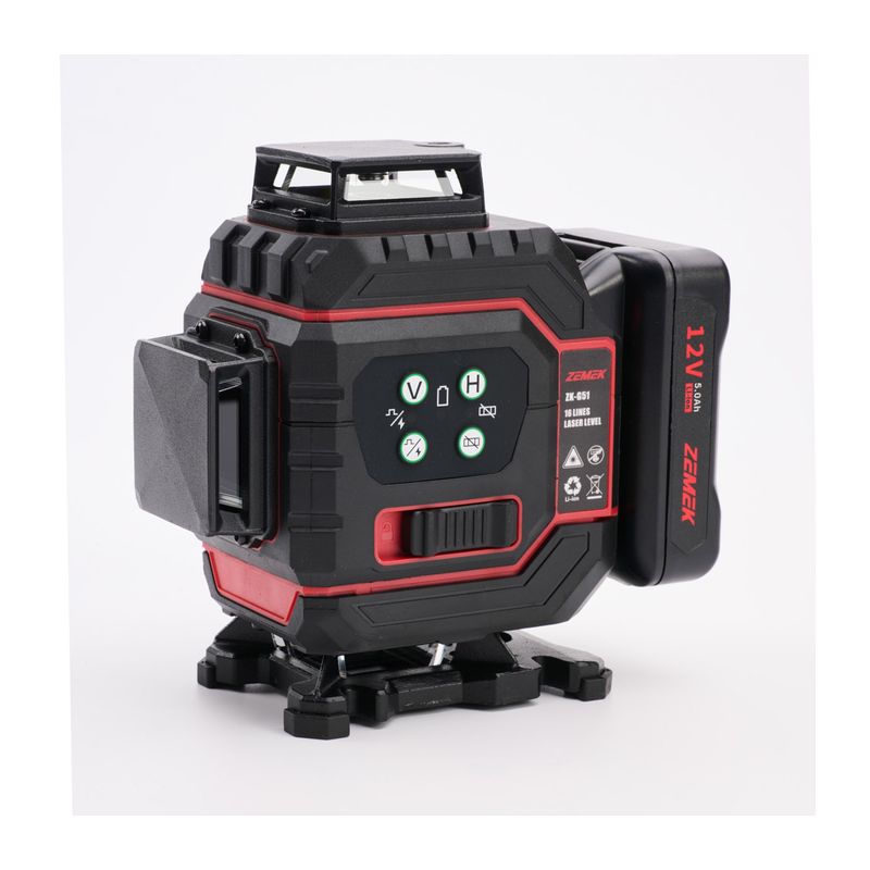 ZEMEK ZK-G51 Αλφάδι Laser 360° 16 Γραμμών Πράσινης Δέσμης 30m