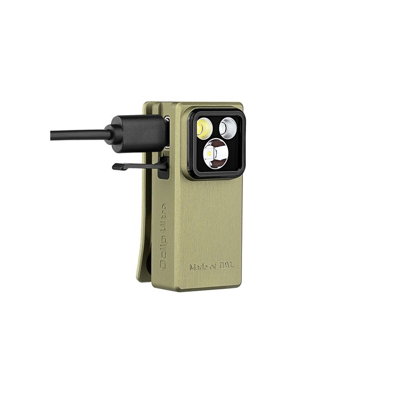 Olight Oclip Ultra Φακός EDC 530lm Olive Green - Image 5
