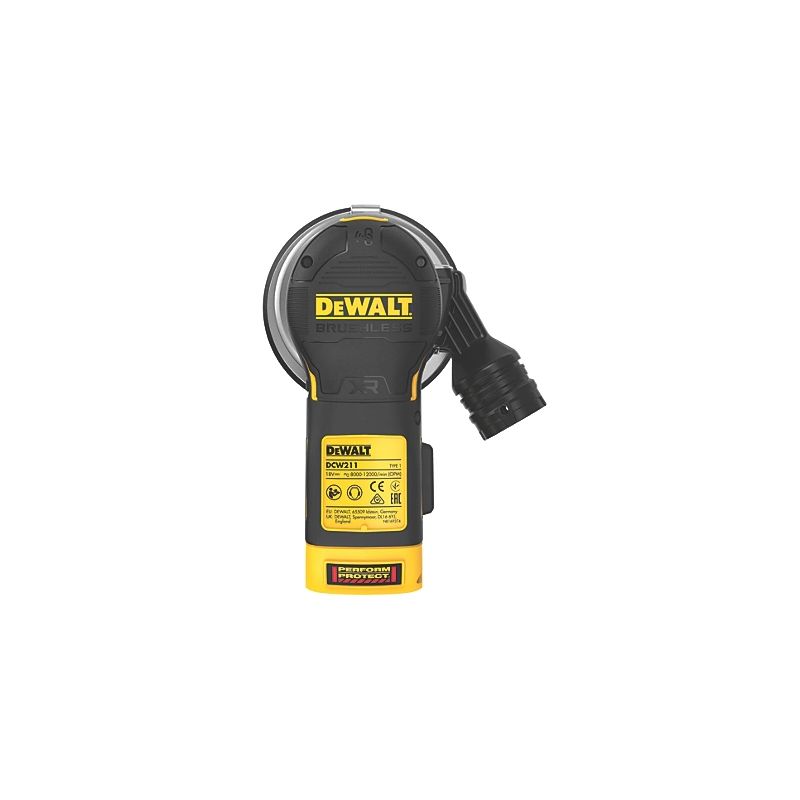 Alternative view of Dewalt DCW211N έκκεντρο τριβείο 18V XR Brushless 125mm (Solo)